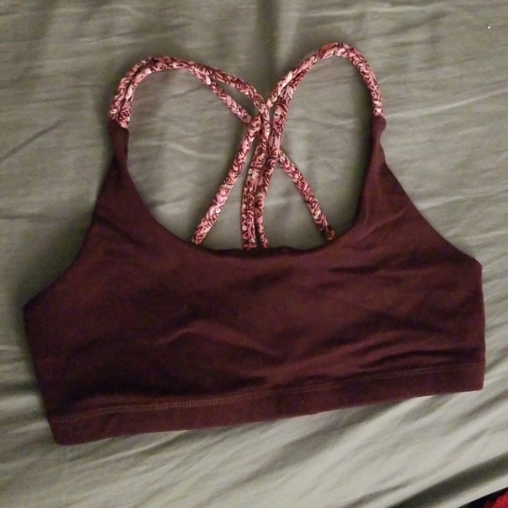 **Last Chance**Maroon Sports Bra
